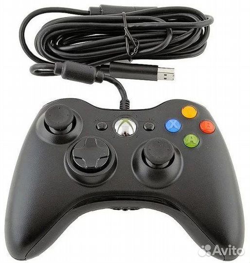 XBox 360 Controller проводной, новый, гарантия