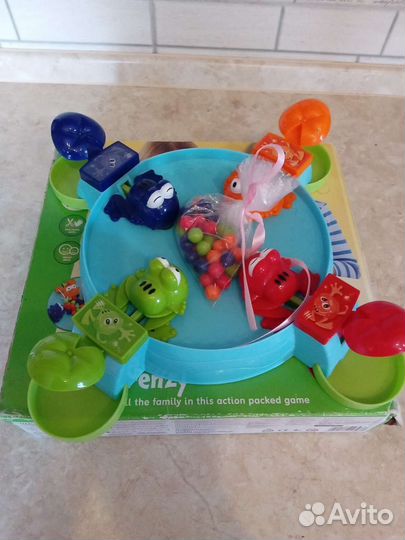 Настольная игра ''прожорливые лягушки