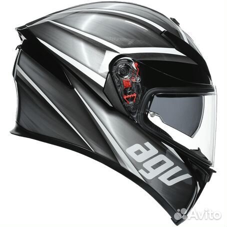 Мотошлем AGV K-5 S Multi Tempest Black/Silver