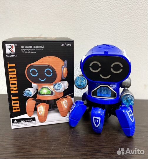 Танцующий робот осьминог