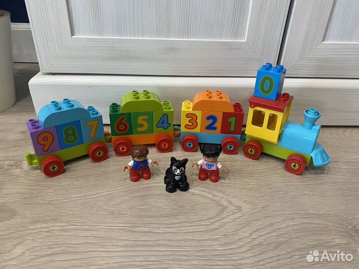 Lego дупло паровозик