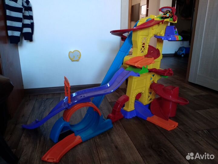 Автотрек, горка для машин