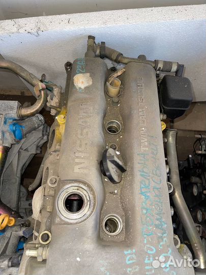 Двигатель Nissan Bluebird Avenir Presea Primera SR