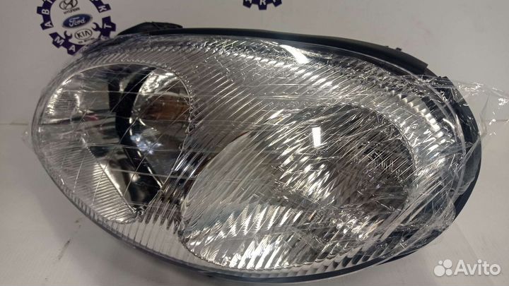 Фара левая chevrolet lanos