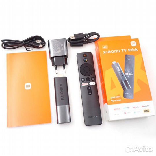 Мини тв-приставка Xiaomi Mi TV Stick 4K