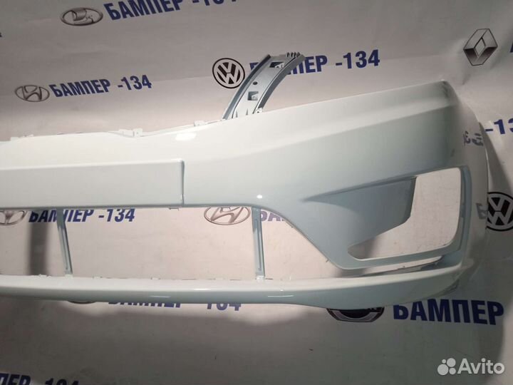 Передний бампер kia rio 3 Белый