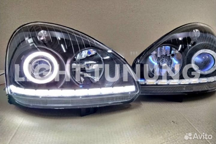 Фары Приора линза +дхо