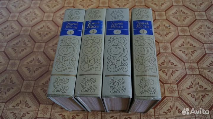 Ибсен Г. Собрание сочинений в 4-х т. Пер. с норв