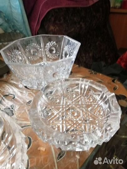 Хрустальная посуда СССР