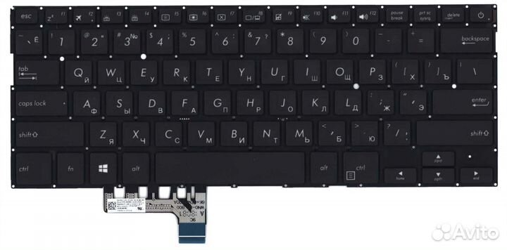 Клавиатура asus Zenbook UX331UA-EG010T с подсветко