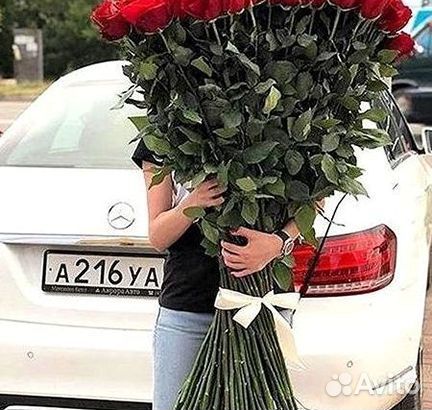 Высокие розы Гигантские розы Доставка цветов