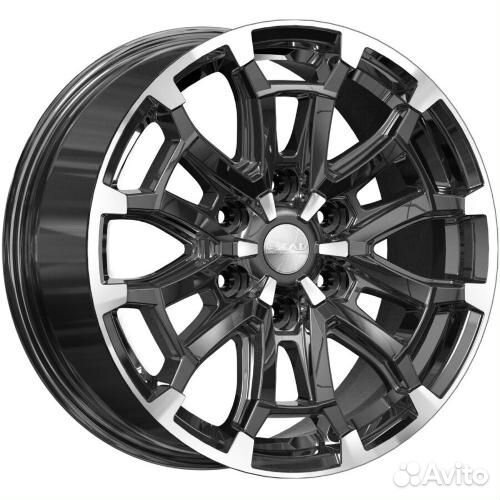 Диски Скад Авилис 8x18 6*114.3 ET30 DIA66.1 Алмаз Литой