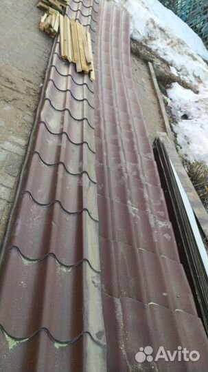 Металлочерепица б/у, капельник
