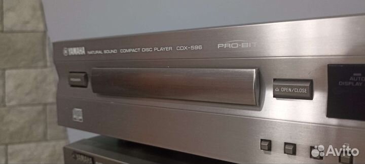 Аппаратура Yamaha. CDX-596, DVD-S657, TX-492RDS
