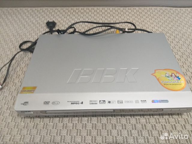 Портативный dvd плеер bbk