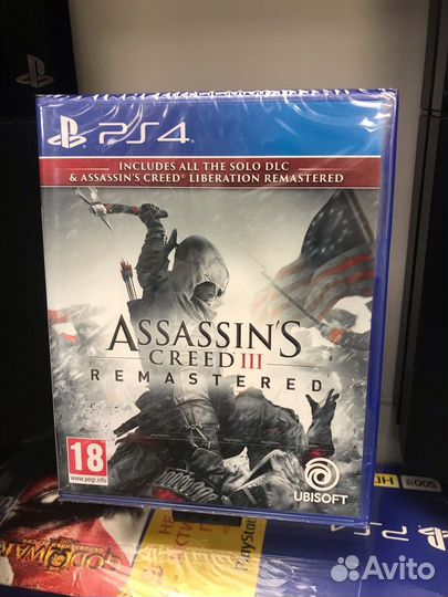 PS4 Assassin’s Creed III 3 & Liberation Обновленна