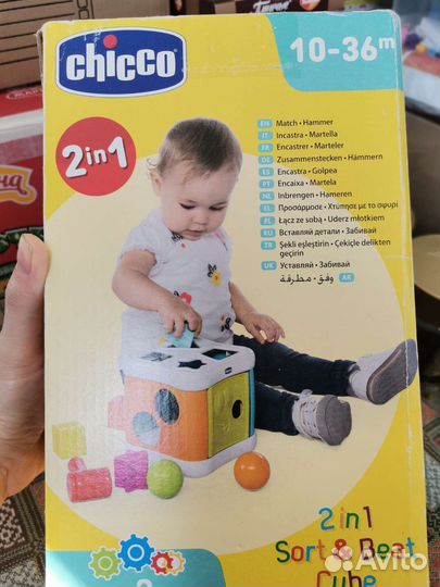 Развивающие игрушки Chicco кубик 2 в 1