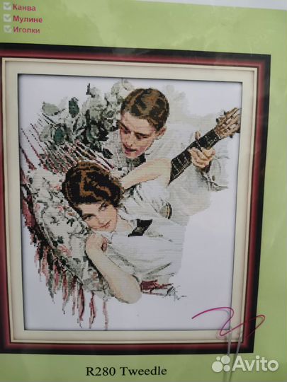 Набор для вышивания крестом Девочка