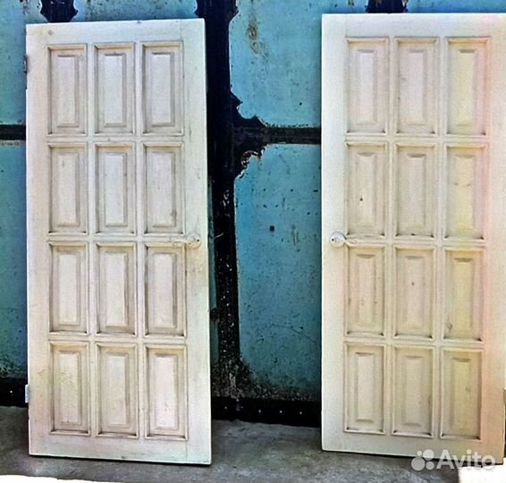 Дверные полотна (массив сосны)