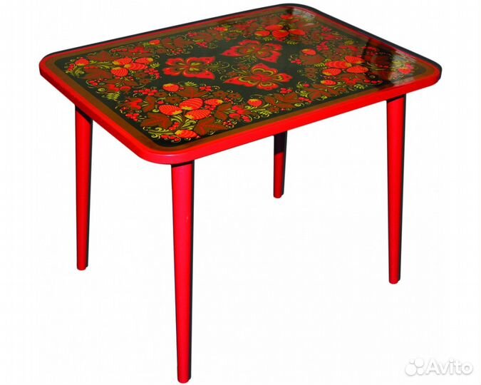 Детская мебель. Стул стол. Хохломская роспись