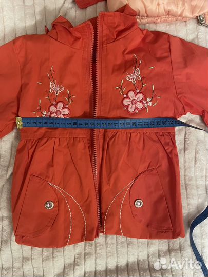 Ветровка на девочку 2 года