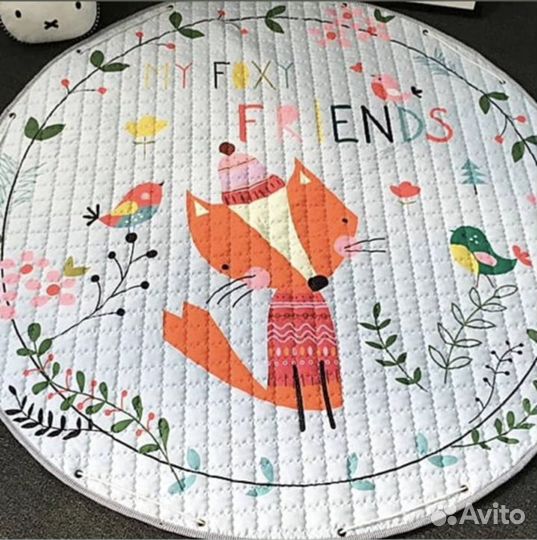 Детский коврик мешок