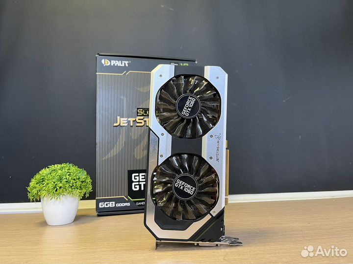 GTX 1060 6Gb super palit jetstream