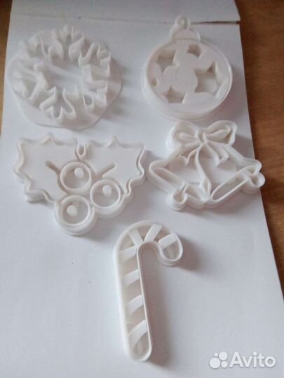 Набор новогодних формочек для печенья