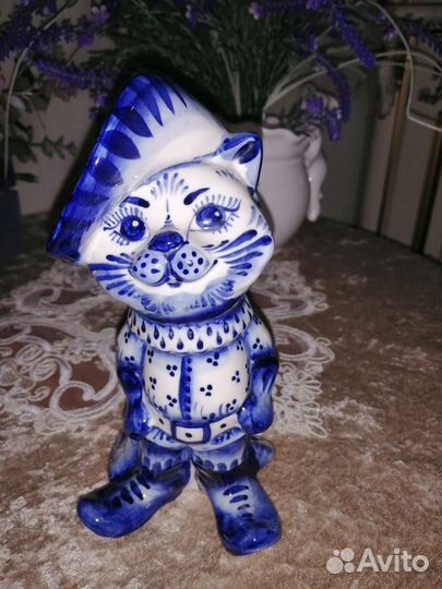 Кот статуэтка Кот в сапогах