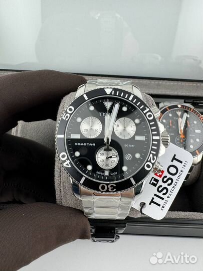 Мужские Часы Tissot Seastar 1000 Chronograph 46мм