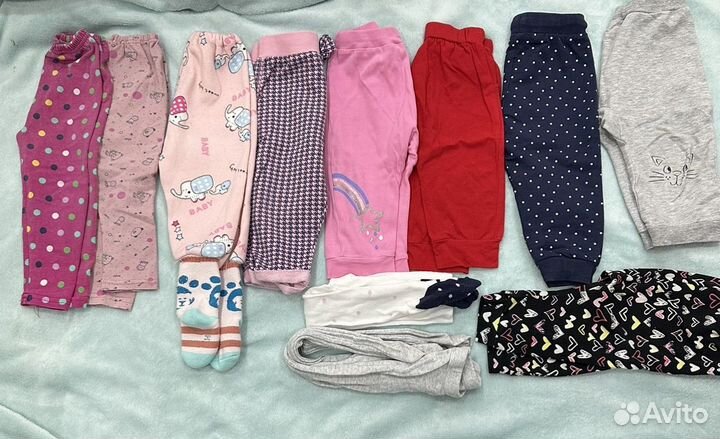 Одежда для девочки пакетом 80 86