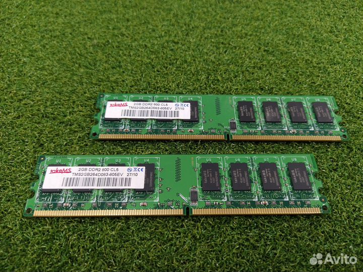 Оперативная память TakeMS DDR2 4Gb (2Gb x 2) KIT