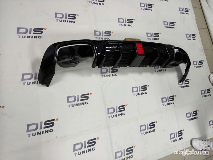Диффузор + насадки Mercedes E class W213 brabus