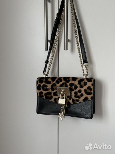 Сумка dkny оригинал кожа кроссбоди