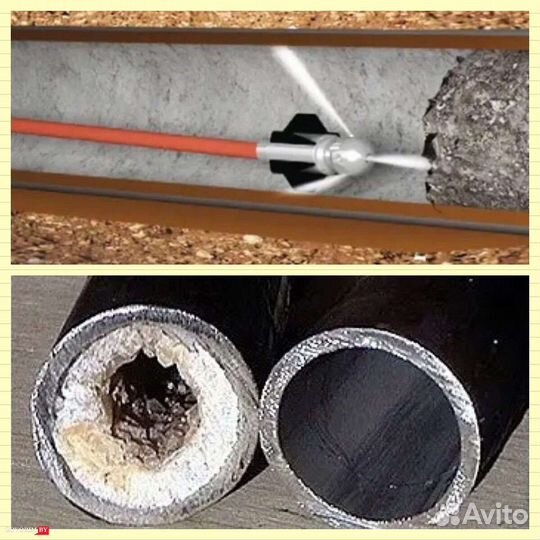 Прочистка канализации, устранение засоров