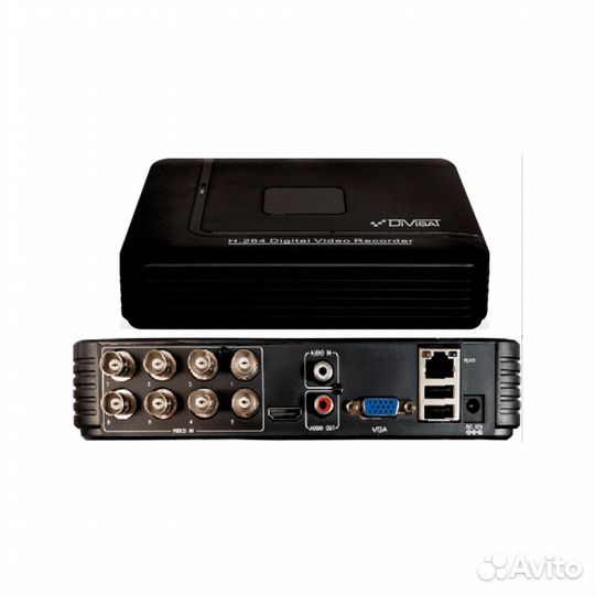 Видеонаблюдение гибрид (DVR-8512P LV)