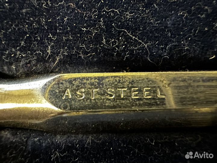 Вилка+нож для подачи мяса,Англия,19 век