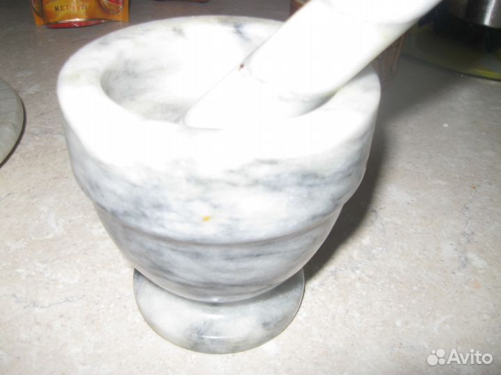 Ступка мраморная