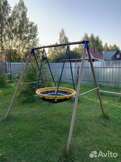 Детские качели гнездо полная комплектация