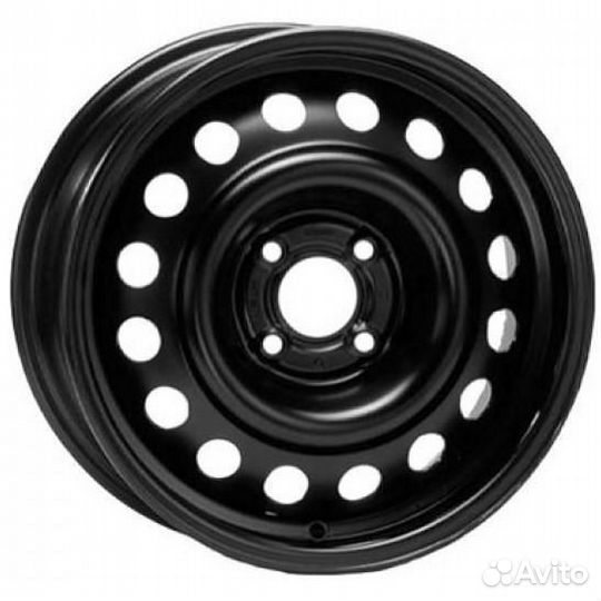 Диски тзск Ford Focus 2 6x15 5*108 ET52.5 DIA63.3 Black Штампованный