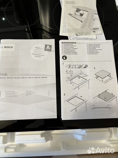 Варочная панель электрическая bosch