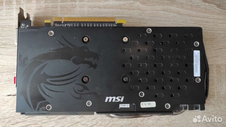 Видеокарта MSI Radion R9 380 Gaming 4 gb