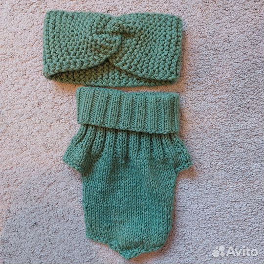 Полоска на голову, манишка