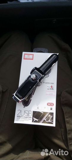 Fm модулятор с bluetooth