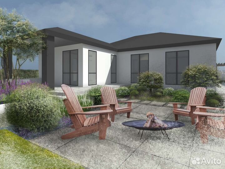 Ландшафтный дизайн, ландшафт, проект сада