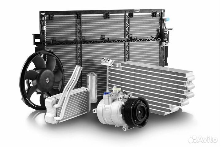 Радиатор охлаждения Мерседес Е класс W124 2.6/2.8