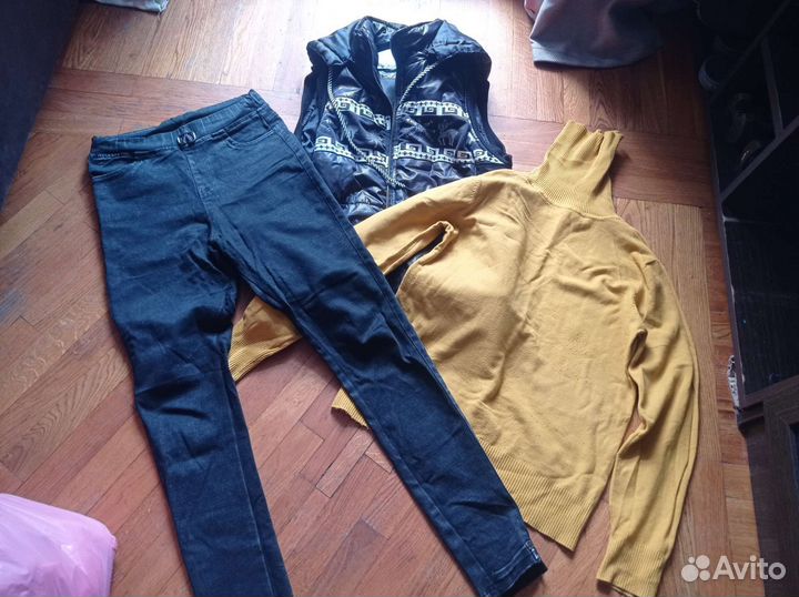 Большой пакет одежды 42-44