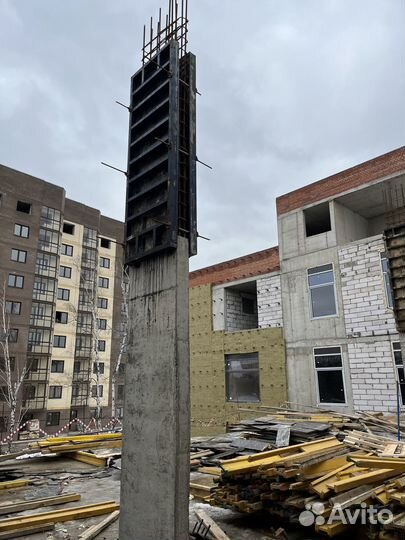 Аренда опалубки колонн,пилон