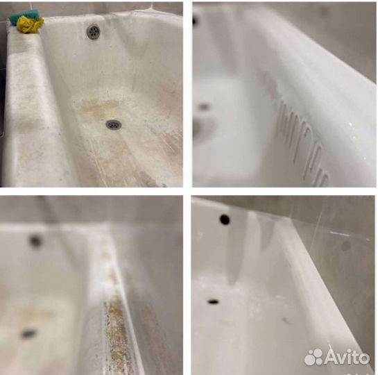 Реставрация ванн жидким акрилом. Качество