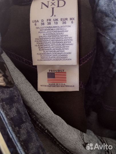 Джинсы, made in USA (США), 42/44